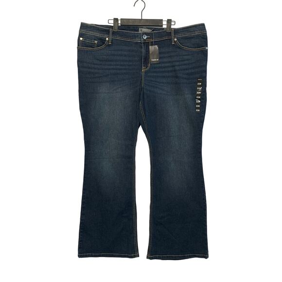 torrid Denim - Torrid Luxe Slim Boot Super Stretch Rainstorm Jeans NWT Women's Sz 22R Casual